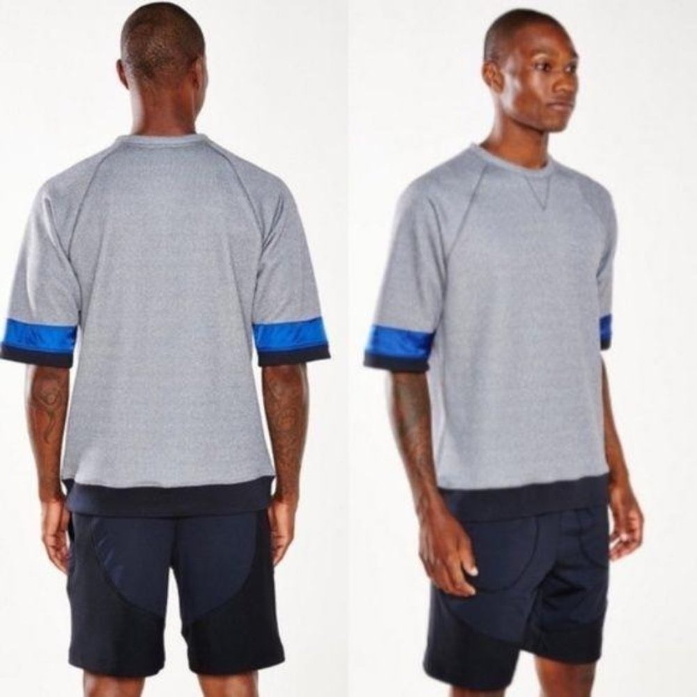 UO Without Walls French Terry Crew Top Unisex Band